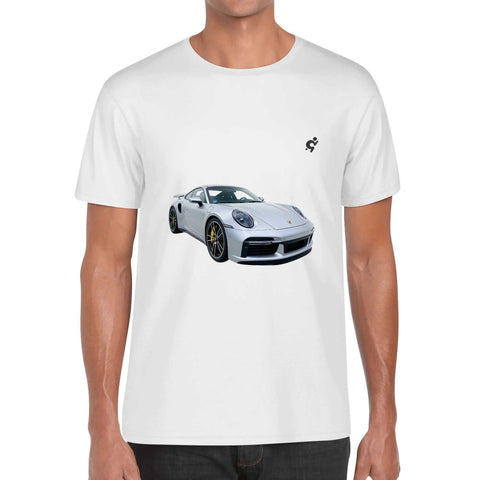 Mens 100% Cotton - Porsche 911 Turbo - Mr.Shit