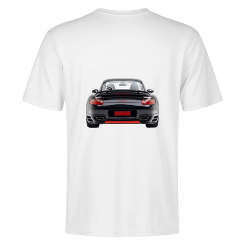 Mens 100% Cotton - Porsche 911 Turbo - Mr.Shit