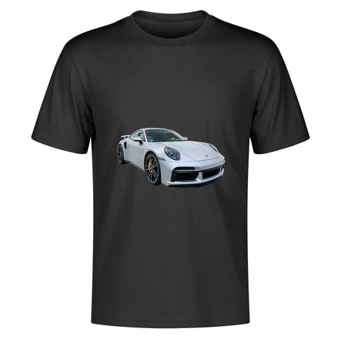 Mens 100% Cotton - Porsche 911 Turbo - Mr.Shit