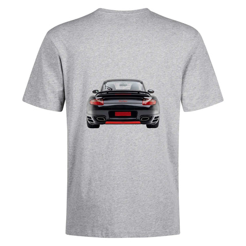 Mens 100% Cotton - Porsche 911 Turbo - Mr.Shit