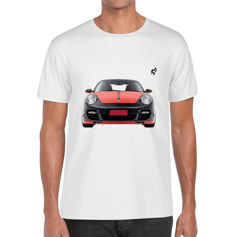 Mens 100% Cotton - Porsche 911 Turbo - Mr.Shit