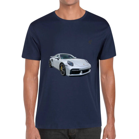 Mens 100% Cotton - Porsche 911 Turbo - Mr.Shit