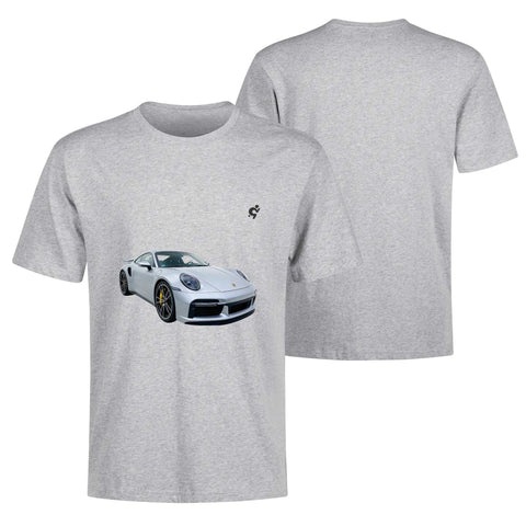 Mens 100% Cotton - Porsche 911 Turbo - Mr.Shit