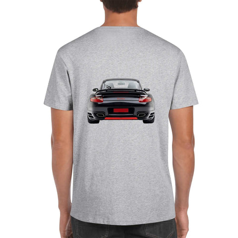 Mens 100% Cotton - Porsche 911 Turbo - Mr.Shit