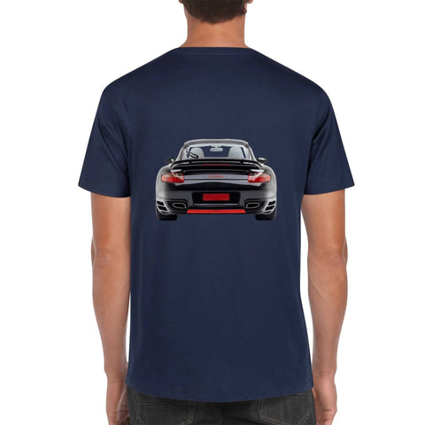 Mens 100% Cotton - Porsche 911 Turbo - Mr.Shit