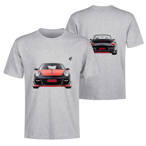 Mens 100% Cotton - Porsche 911 Turbo - Mr.Shit