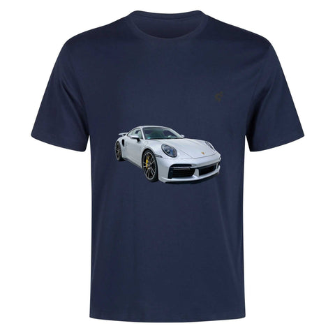 Mens 100% Cotton - Porsche 911 Turbo - Mr.Shit
