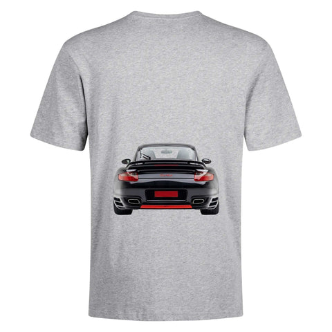Mens 100% Cotton - Porsche 911Trubo F/B - Mr.Shit