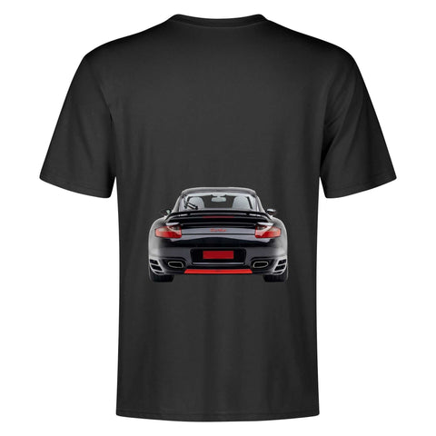 Mens 100% Cotton - Porsche 911Trubo F/B - Mr.Shit