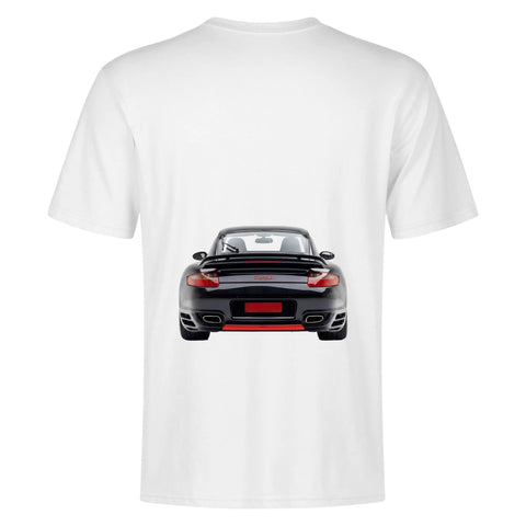 Mens 100% Cotton - Porsche 911Trubo F/B - Mr.Shit