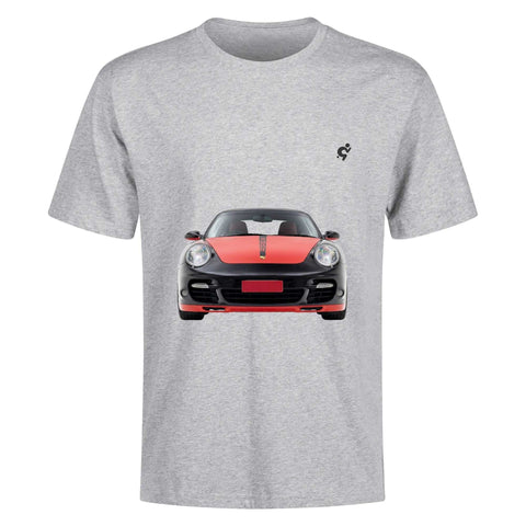 Mens 100% Cotton - Porsche 911Trubo F/B - Mr.Shit