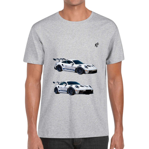 Mens 100% Cotton - Porsche GT3 RS 2 - Mr.Shit