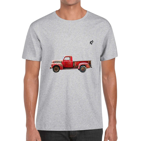 Mens 100% Cotton - Rusty Old Pickup - Mr.Shit