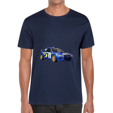 Mens 100% Cotton - Subaru Impreza WRX 1997 WRC 2 - Mr.Shit