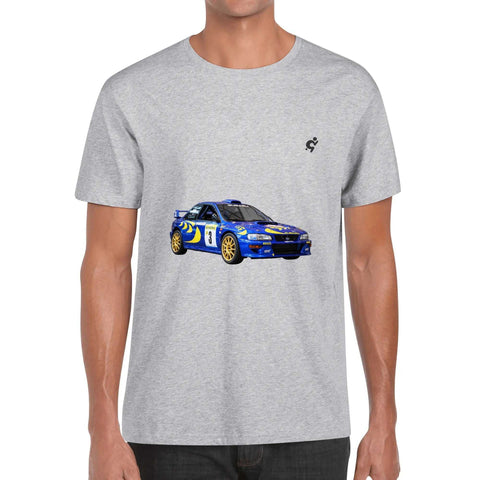 Mens 100% Cotton - Subaru Impreza WRX 1997 WRC 2 - Mr.Shit