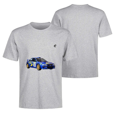 Mens 100% Cotton - Subaru Impreza WRX 1997 WRC 2 - Mr.Shit