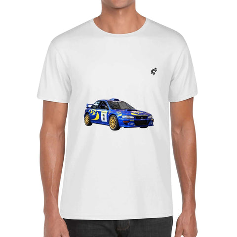 Mens 100% Cotton - Subaru Impreza WRX 1997 WRC 2 - Mr.Shit