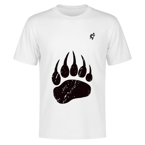 Mens 100% Cotton T-Shirt - Bear Paw - Mr.Shit