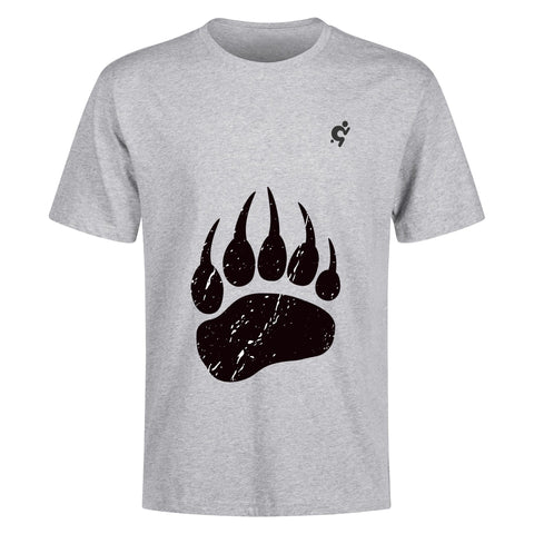 Mens 100% Cotton T-Shirt - Bear Paw - Mr.Shit