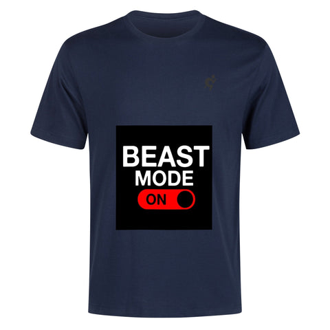 Mens 100% Cotton T-Shirt - Beast Mode On - Mr.Shit