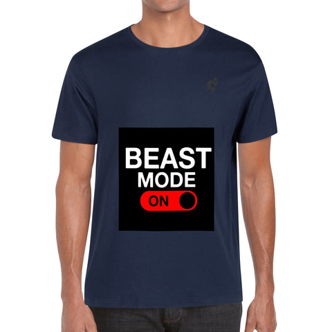 Mens 100% Cotton T-Shirt - Beast Mode On - Mr.Shit