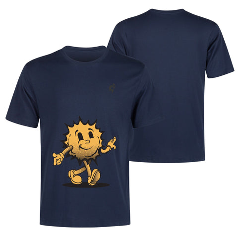 Mens 100% Cotton T-Shirt - Cool Sun - Mr.Shit