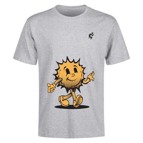 Mens 100% Cotton T-Shirt - Cool Sun - Mr.Shit