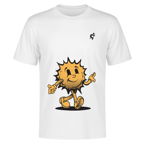 Mens 100% Cotton T-Shirt - Cool Sun - Mr.Shit