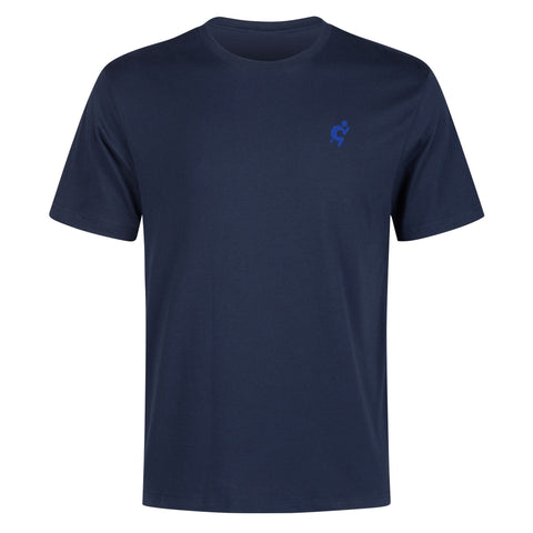 Mens 100% Cotton T-Shirt - Dark Blue Logo - Mr.Shit