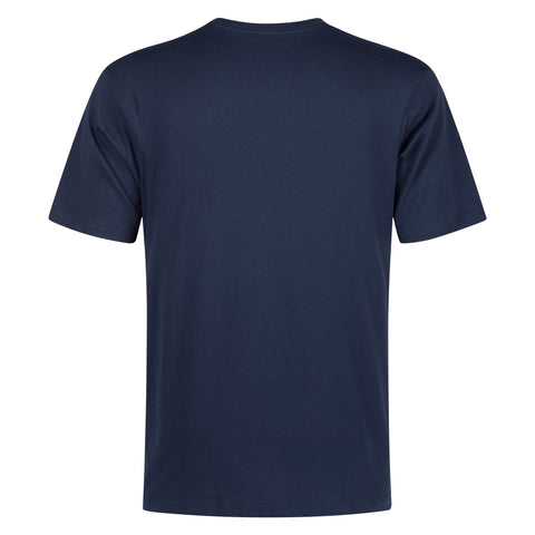 Mens 100% Cotton T-Shirt - Dark Blue Logo - Mr.Shit