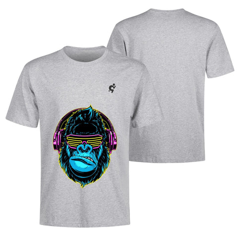 Mens 100% Cotton T-Shirt - Gorilla - Mr.Shit