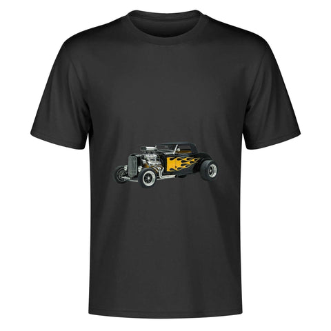 Men's 100% Cotton T-Shirt - Hot Rod 10 - Mr.Shit