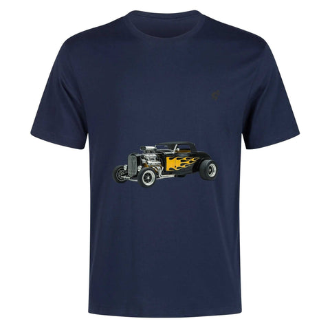 Men's 100% Cotton T-Shirt - Hot Rod 10 - Mr.Shit