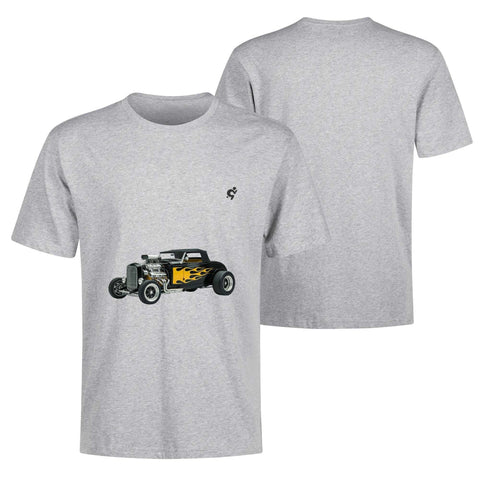 Men's 100% Cotton T-Shirt - Hot Rod 10 - Mr.Shit