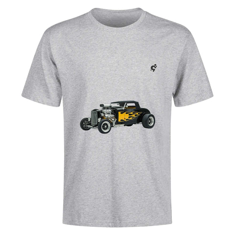Men's 100% Cotton T-Shirt - Hot Rod 10 - Mr.Shit