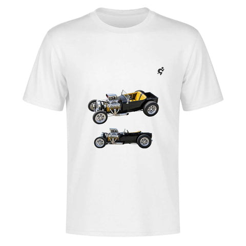 Men's 100% Cotton T-Shirt - Hot Rod 2 - Mr.Shit
