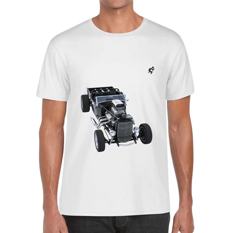 Men's 100% Cotton T-Shirt - Hot Rod 3 - Mr.Shit