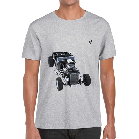 Men's 100% Cotton T-Shirt - Hot Rod 3 - Mr.Shit