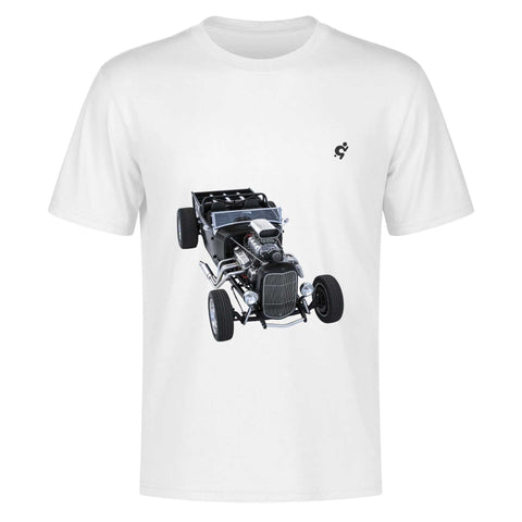 Men's 100% Cotton T-Shirt - Hot Rod 3 - Mr.Shit