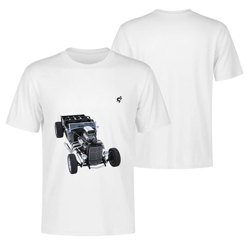 Men's 100% Cotton T-Shirt - Hot Rod 3 - Mr.Shit