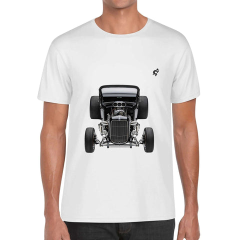 Men's 100% Cotton T-Shirt - Hot Rod 4 - Mr.Shit