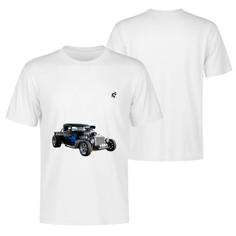 Men's 100% Cotton T-Shirt - Hot Rod 6 - Mr.Shit