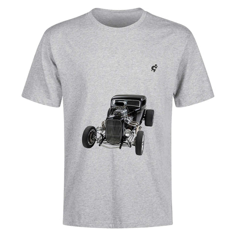 Men's 100% Cotton T-Shirt - Hot Rod 8 - Mr.Shit