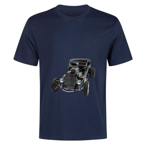 Men's 100% Cotton T-Shirt - Hot Rod 8 - Mr.Shit