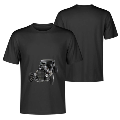 Men's 100% Cotton T-Shirt - Hot Rod 8 - Mr.Shit