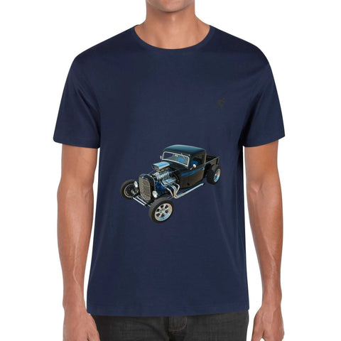 Men's 100% Cotton T-Shirt - Hot Rod 9 - Mr.Shit