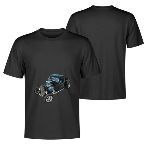 Men's 100% Cotton T-Shirt - Hot Rod 9 - Mr.Shit