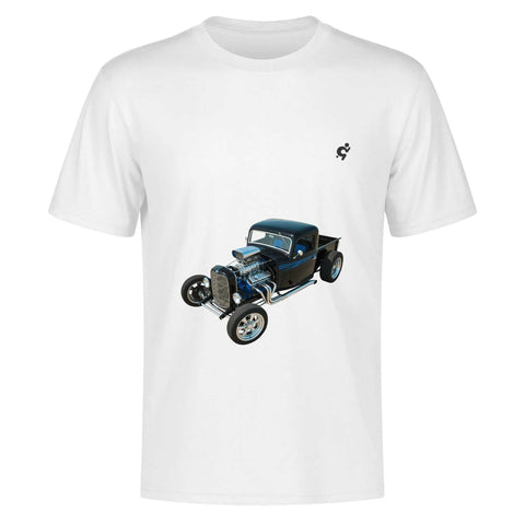 Men's 100% Cotton T-Shirt - Hot Rod 9 - Mr.Shit