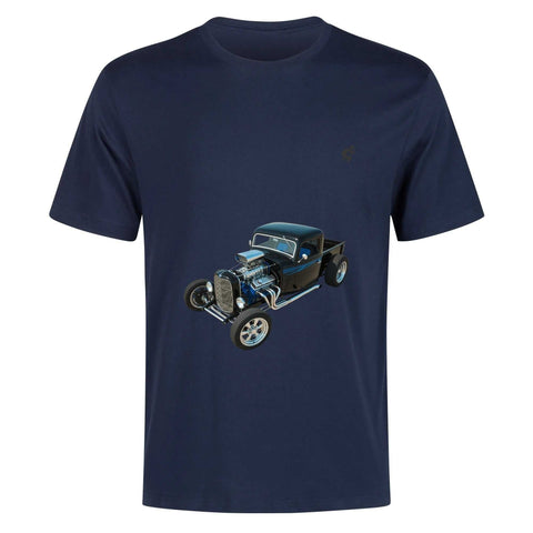 Men's 100% Cotton T-Shirt - Hot Rod 9 - Mr.Shit