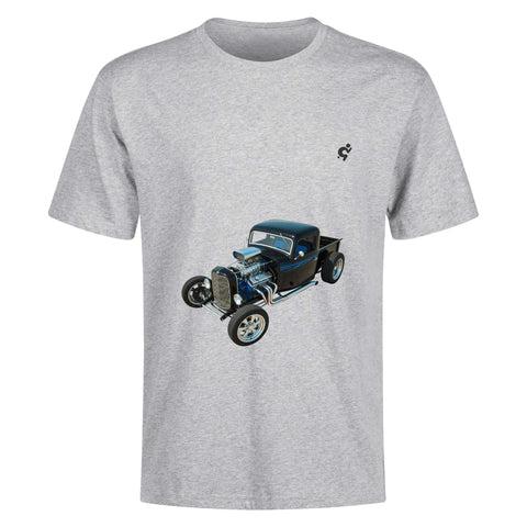 Men's 100% Cotton T-Shirt - Hot Rod 9 - Mr.Shit